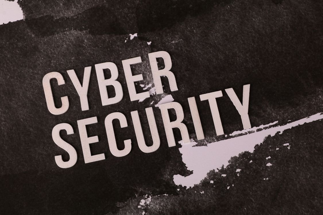 Cyber Security text on dark background, illustrating NCCIA cybercrime strengthening plans